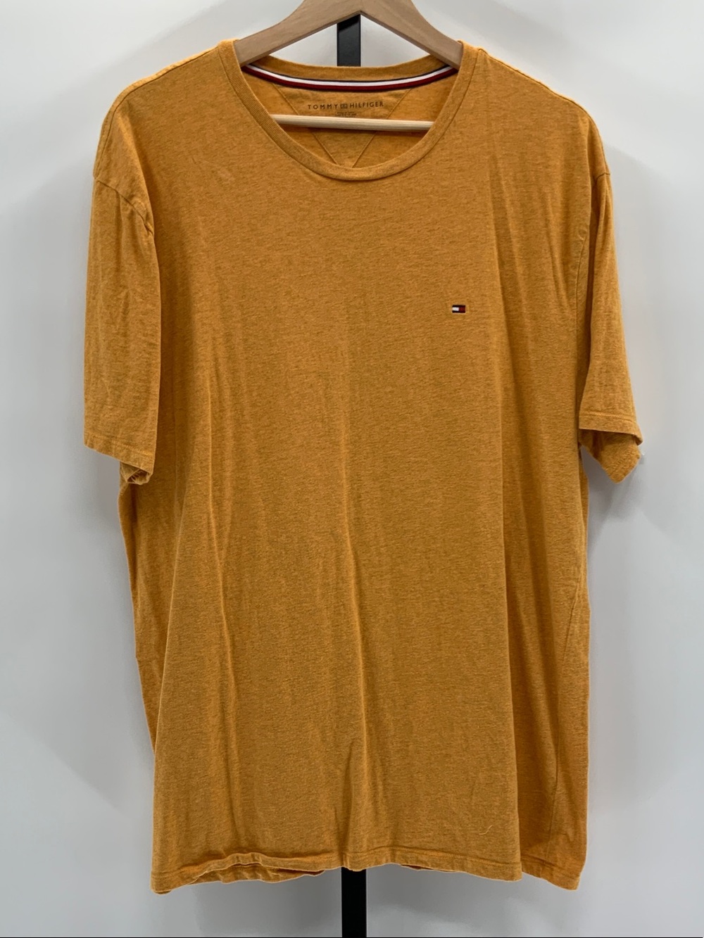 Tommy Hilfiger Men’s Golden Mustard Short-Sleeve Crew Tee